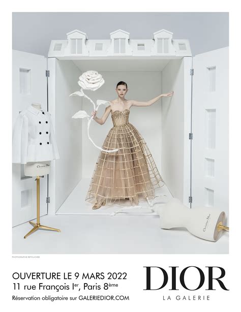 ticket exposition dior|galerie dior contact en ligne.